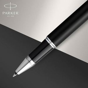 Stylo en métal à signature neutre pour le bureau, l'école et les cadeaux, logo personnalisable, article promotionnel - Product Image 4