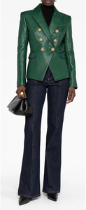 Nouveau <span class=keywords><strong>Blazer</strong></span> Femme 2026 <span class=keywords><strong>Noir</strong></span> à Manches Longues Motif Uni Style Costume de Bureau pour Hommes - Product Image 2