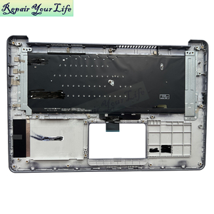 Backlit La BE CS Hu latop คีย์บอร์ดสำหรับ <span class=keywords><strong>Asus</strong></span> X510UF <span class=keywords><strong>X510UA</strong></span> X510UN X510UQ X510UR สีเทา palmrest C กรอบแป้นพิมพ์เดิม - Product Image 4