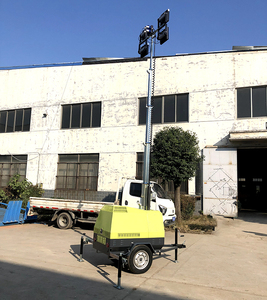 XCMG resmi inşaat madencilik 7m kurtarma dizel jeneratör hidrolik direk işık kulesi fiyat satılık - Product Image 3