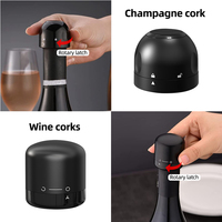 Boîte d'accessoires pour vin avec logo personnalisé, emballage, mini bouchon de champagne, bouchon de bouteille de vin