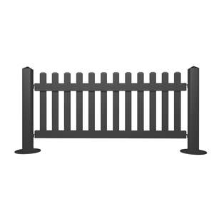 Clôture temporaire amovible en PVC blanc Geelian Angleterre, clôture en plastique <span class=keywords><strong>pour</strong></span> l'extérieur, clôture portable <span class=keywords><strong>pour</strong></span> festival - Product Image 1