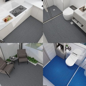 Tapete Antideslizante de PVC de Fábrica China, Tapete de Vinilo para Áreas Húmedas, para Piscina, Cocina, <span class=keywords><strong>Baño</strong></span> y Uso en Exteriores - Product Image 5