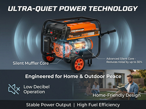 Power Value Portable <b>Gasoline</b> <b>Generator</b> 2kW-9KW 220V Start Home Emergency Backup Power PV3800E2 7HP High-performance Engine Deli - Product Image 2