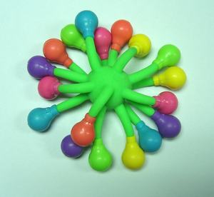 Boule de fête clignotante <span class=keywords><strong>clic</strong></span> <span class=keywords><strong>clac</strong></span> - Product Image 2