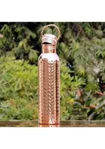 Attractive Design Decorative Printed Copper <b>Bottle</b> Drinking Accessories <b>Prime</b> Quality Copper Material Affordable Price - Product Image 5