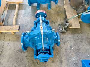 ปั๊มน้ำเสียแรงดันสูง ปั๊มน้ำแรงเหวี่ยงแนวนอนอัตราการไหลสูง รุ่น 200S-42A ความยาวสายปรับแต่งได้ - Product Image 3