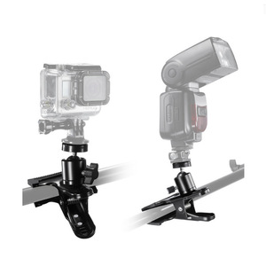 Metal <b>Clamp</b> With Ball Head 1/4-20 Screw Mount <b>Quick</b> <b>Release</b> For Camera - Product Image 4