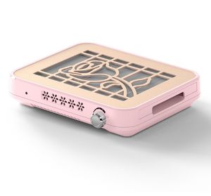 Aspirateur de poussière d'ongles électrique, panneau de modélisation floral, dissolvant de vernis à ongles, prise <span class=keywords><strong>B4</strong></span>, 24W, prise UE, plastique ABS, grande aspiration - Product Image 5