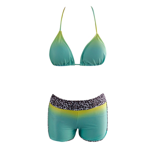 Ensembles <span class=keywords><strong>de</strong></span> natation styles sport <span class=keywords><strong>short</strong></span> <span class=keywords><strong>de</strong></span> <span class=keywords><strong>bain</strong></span> <span class=keywords><strong>personnalisé</strong></span> OEM bikini vierge uni vêtements <span class=keywords><strong>de</strong></span> plage pour femmes maillots <span class=keywords><strong>de</strong></span> <span class=keywords><strong>bain</strong></span> - Product Image 3