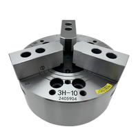 Mandrin DAS à 3 mors auto-centrant en acier pour tour, 4 pouces (96 mm), serrage hydraulique pour machine-outil CNC, 1"-8TPI