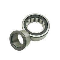 Roulement à rouleaux cylindriques à une rangée JHR pour machines textiles, acier chromé, cage en acier/laiton, précision P6