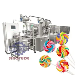 Lollipop Stick Making Machine High Productivity Hard Sweet Candy Lollipop Depositor Lollipop Stick Making Machine