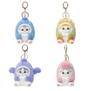 <span class=keywords><strong>Peluche</strong></span> Mofusand Kawaii Personalizzato, Portachiavi a Forma di Squalo Morbido, Ciondolo Carino Stile Anime Giapponese, Giocattolo di <span class=keywords><strong>Peluche</strong></span> per Bambini - Product Image 1