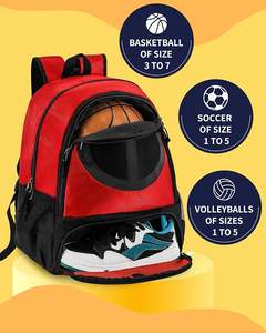 Free sample Men's Folding Waterproof Soccer <b>Bag</b> <b>with</b> a <b>Shoe</b> <b>Compartment</b> and a Large Capacity for Casual Sports Backpacks - Product Image 4