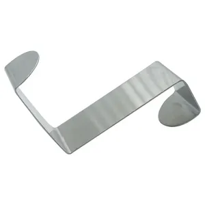 Custom Z Hook 304 Stainless Steel Solid Hook Durable Door Hanger for Kitchen Cabinet Clothes