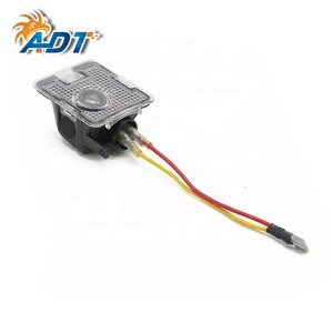 Projecteur de logo ADT de haute qualité pour rétroviseur latéral de voiture KUGA C-MAX, lampe LED de logo de marchepied pour rétroviseur latéral - Product Image 6