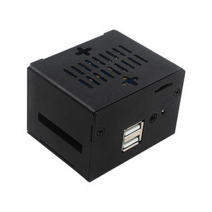 Custodia Protettiva in Lega di Alluminio per Orange <span class=keywords><strong>Pi</strong></span> Zero 3 con Ventola di Raffreddamento e Antenna Opzionale - Product Image 3