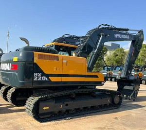 รถขุดฮุนไดคุณภาพสูง รุ่น 225lc-9s HX220L พร้อมเครื่องยนต์คัมมินส์ รถขุดฮุนได HX220L มือสอง รุ่นใหม่ น้ำหนัก 22 ตัน มีสินค้าในสต็อก - Product Image 1