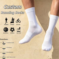 Chaussettes de course en tricot respirantes de qualité supérieure, personnalisables avec broderie, confort tout au long de la journée, vente en gros