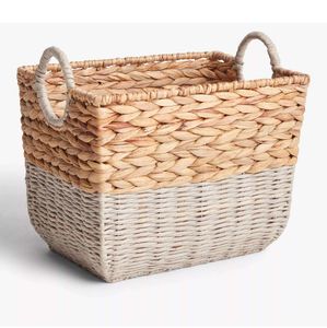 Panier de rangement en jacinthe d'eau et corde de papier, tressé à la main, vente chaude 2026, écologique, fabriqué par VgreenArt du Vietnam - Product Image 3