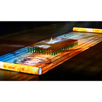 Dalles de sol LED interactives immersives, mur vidéo, écran d'affichage LED pour club, bar, scène, hall d'exposition, centre commercial