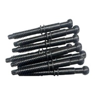 Vis de réglage de phare en acier au carbone oxydé noir OEM, vis de réglage de lampe automobile de forme spéciale personnalisée