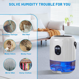 Mini <span class=keywords><strong>Deshumidificador</strong></span> de Aire Compacto y Portátil de 800 ml para Humedad en el Hogar, Cocina, Dormitorio, <span class=keywords><strong>Caravana</strong></span>, <span class=keywords><strong>Deshumidificador</strong></span> Peltier - Product Image 5