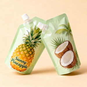 Bolsa de Jugo Personalizada al por Mayor de 30ml-250ml, Reutilizable, con Boquilla de Succión, a Prueba de Humedad, Bolsa con Boquilla de PE para Alimentos para Mascotas y Vodka - Product Image 3