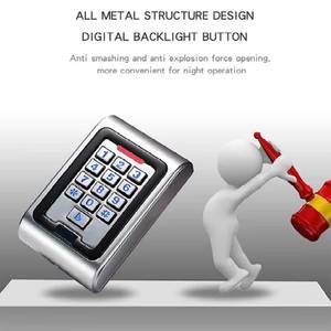 Chất Lượng Cao Ip68 Không Thấm Nước Mạnh Mẽ Kim Loại Độc Truy Cập Bàn Phím Với Mật Khẩu Gần RFID Đầu Đọc Thẻ Bàn Phím - Product Image 6