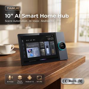 Sistema de Áudio com Tela Touch de 10 Polegadas TianLai TL-10 Amplificador de Parede Android - Product Image 1