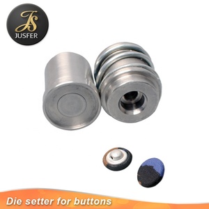 Rifornimento della fabbrica della porcellana piatto pulsante tessuto ricoperto pulsante mould die setter per i pulsanti - Product Image 4