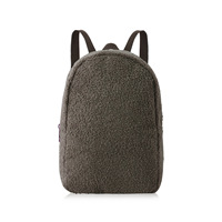 Sac à dos quotidien en polaire de luxe, sac à dos en fourrure tendance pour le collège, dernier sac à dos mignon et moelleux en velours Teddy pour femmes et filles