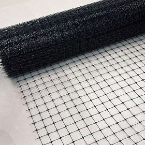 Schwarzes, robustes PP-Kunststoff-Strecknetz, extrudiertes Anti-Vogel- und Maulwurfnetz, Hühner- und Geflügelzaun, Wildnetz, Hühnerfarmnetz - Product Image 1