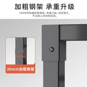 Computer Desk JML 60x120cm <b>Foldable</b> Artificial Board Creative Style Bedroom Study <b>Table</b> - Product Image 3