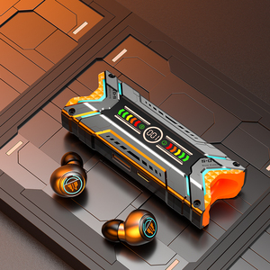 Nhà Máy ban đầu TWS M48 độ trễ thấp chơi game audifonos Tai nghe thiết kế mới thông minh điều khiển cảm ứng với dây dẫn ánh sáng đầy màu sắc - Product Image 5