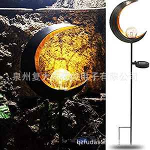 โคมไฟสวนพลังงานแสงอาทิตย์ LED แบบเสียบดิน โลหะ กันน้ำ สำหรับกลางแจ้ง - Product Image 2
