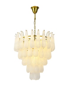 Lampadario <span class=keywords><strong>a</strong></span> <span class=keywords><strong>Sospensione</strong></span> in Vetro di Murano Italiano, Design Moderno, Stile <span class=keywords><strong>Vintage</strong></span>, Installazione <span class=keywords><strong>a</strong></span> <span class=keywords><strong>Sospensione</strong></span>, Materiale in Ferro per Hotel - Product Image 1