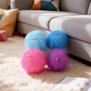 Balle lumineuse colorée transfrontalière, jouet souple anti-stress pour enfants et jeunes (7-14 ans), vente en gros en vrac - Product Image 2