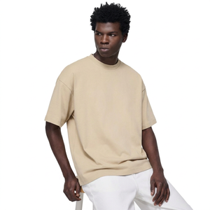Camiseta Extra Grande Personalizada con Bordado para Hombre, 100% Algodón, Cuello Redondo, Manga Corta, Estilo Urbano - Product Image 2