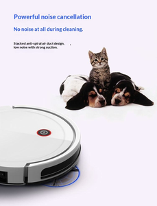 Smart All-in-One Robot Vacuum & <b>Mop</b> with App Control for Home and Car Use - Product Image 2