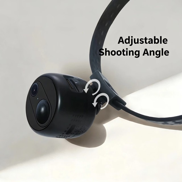 4G Remote Real-Time Pet First-Person View Camera Neck-Mounted Recorder Live Streaming Smart Collar for Cats & Dogs