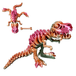 <span class=keywords><strong>Esqueleto</strong></span> de Mosasaurus Impreso en 3D con PLA, Figura de Dinosaurio Articulada Coleccionable de Animales Prehistóricos, Decoración de Escritorio - Product Image 3
