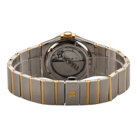 Montre mécanique de luxe pour femmes, boîtier et bracelet en acier inoxydable, cadran en verre, affichage par aiguilles, vente chaude