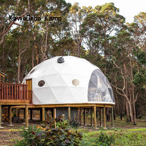 كاواجيبو كامب 8 متر PVC المعرض التجاري للحفلات الفاخرة في الهواء الطلق التخييم Glamping كوخ الإسكيمو قبة جيوديسية فندق مع حمام - Product Image 3