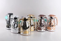 Thermos de luxe 1L (1000ML) pour café et thé, style marocain arabe, pour la maison et les réceptions, Dallah et carafe à thé