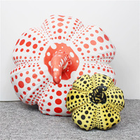 Almohada de Peluche de Calabaza Creativa de Takashi Murakami, Lindo Diseño de Halloween, Relleno de Algodón PP, Juguete de Peluche para Niños