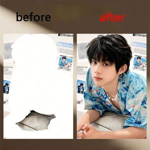 Custom Water-Sensitive Anime Star Greeting Cards with Coated <b>Paper</b> and Hot Stamping Display <b>Patterns</b> Activated by Water - Product Image 2