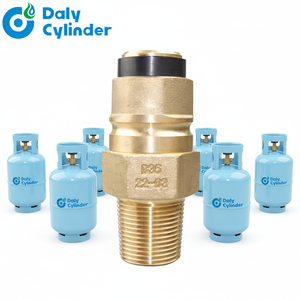 <span class=keywords><strong>Valvola</strong></span> <span class=keywords><strong>di</strong></span> <span class=keywords><strong>sicurezza</strong></span> manuale Daly Jumbo Series per bombole <span class=keywords><strong>GPL</strong></span> con porta 25E per cucina domestica - Product Image 1