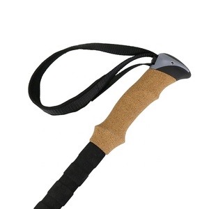 IRONDONKEY poignée en liège bâtons de marche extérieur en alliage d'aluminium canne <span class=keywords><strong>l</strong></span>égère et réglable baguette d'alpinisme bâtons de marche - Product Image 5
